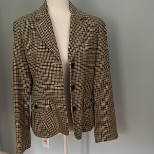 Talbots fall blazer size 10